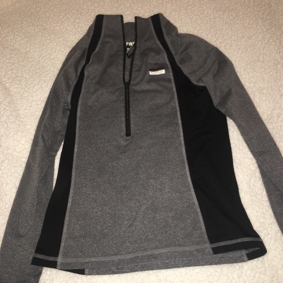 MAKE OFFER PINK quarter zip - Picture 2 of 3